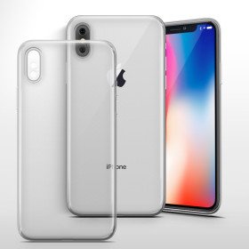 Handy Hülle für iPhone X / Xs mit Kamera Schutz Hülle Cover Bumper Case Klar