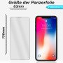 Panzerfolie für iPhone XS Display Schutzglas Verbundglas 9H Hartglas Klar