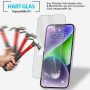 Panzerfolie für iPhone 14 Display Schutzglas Verbundglas Echt 9H Hartglas Klar