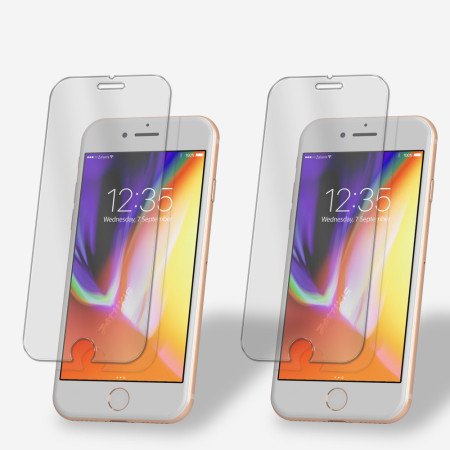 2x Panzerfolie für iPhone SE 2020 / SE 2022 Display Schutzglas 9H Hartglas Klar