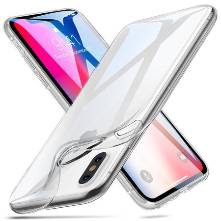 Schutzhülle für iPhone XS MAX Handy Hülle Cover Bumper Case Etui Slim Klar