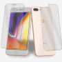 Panzerfolie für iPhone 7 Plus / iPhone 8 Plus Vorder + Rückseite Schutzglas Klar