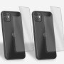 2x Rückseite Panzerfolie für iPhone 11 Schutzglas Rückseitenschutz 9H Glas Klar