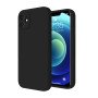 Hülle für iPhone 12 Mini Schutzhülle Handy Case Slim Cover Bumper Schwarz Matt