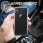 Handyhülle für iPhone XS Schutz Case mit Kameraschutz 2x Panzerfolie Glas 9H