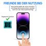 Privacy Folie für iPhone 13 Mini Blickschutzfolie Sichtschutz Schwarz Mat