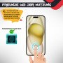 Panzerfolie für iPhone 15 Plus Bildschirmschutz Hydrogel Folie TPU Film Klar