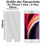 Hülle für iPhone 7 8 Plus SE 2020 2022 Schutzkamera Case 2x Panzerfolie 9H Glas