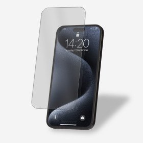 Panzerfolie für iPhone 15 Pro Display Schutz Verbundglas Gehärtetes Glas 9H Klar