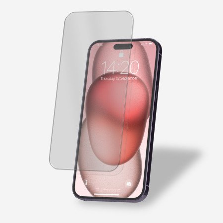 Panzerfolie für iPhone 15 Plus Display Schutzglas Gehärtetes Echt Glas 9H Klar