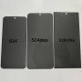 Privacy-Schutzfolie Für Samsung Galaxy S24 Ultra S24+ Fingerabdruck Schutzglas