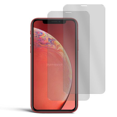 2x Panzerfolie für iPhone XR Displayschutz Schutzglas 9H Echt Hartglas Klar