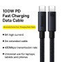 100w PD Schnell Ladekabel Typ C Kabel für iPhone 15 Plus Pro Max