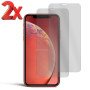 2x Panzerfolie für iPhone XR Displayschutz Schutzglas 9H Echt Hartglas Klar