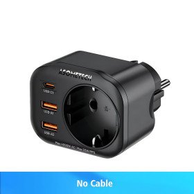 Asome Tech 33W GaN Ladegerät: Schnellladung mit 4000W AC-Steckdosenleiste