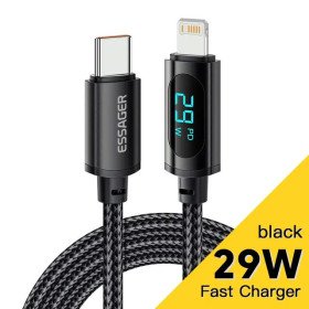 Schnelles Aufladen: Essager USB-C Kabel für iPhone, iPad, MacBook PD 29W