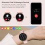 Fitness-Tracker Smartwatch mit Bluetooth-Anruf, Herzfrequenz, Stahlgehäuse