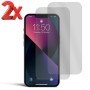 2x Panzerfolie für iPhone 13 Pro Max Displayschutz 9H Hartglas Schutzglas Klar