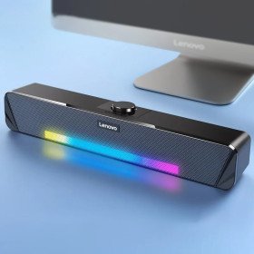 Lenovo TS33: Kabelloser und Bluetooth 5.0 Surround Sound Bar Lautsprecher