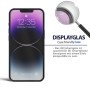 2x Panzerfolie für iPhone 14 Plus Displayschutz 9H Hartglas Schutzglas Klar