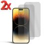 2x Panzerfolie für iPhone 14 PRO Displayschutz 9H Echt Hartglas Schutzglas Klar