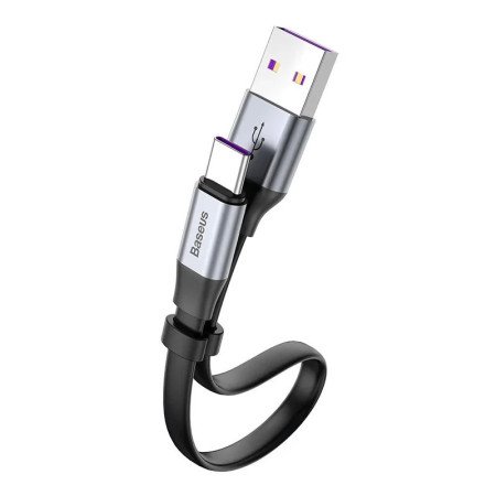 Baseus kurze Schnellladekabel USB zu TYP C 5A 40W - 23cm