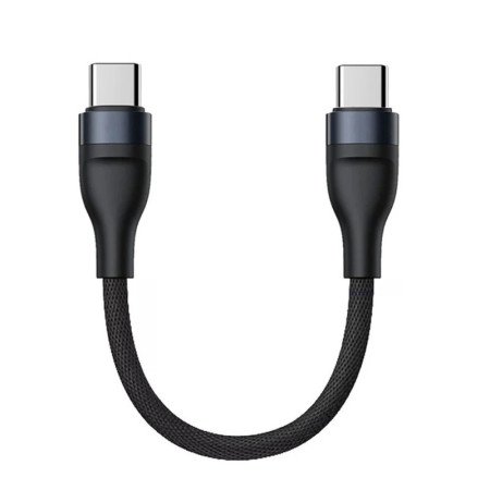 USB-C-Kurzladekabel: 25cm, Schnellladung & Datenübertragung