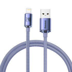 Baseus Hochwertiges 2,4A USB Ladekabel für iPhone & iPad, 0,5m-2m