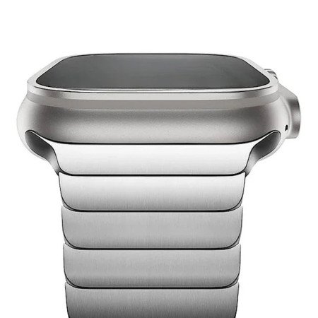 Titan Armband für Apple Watch Ultra 49mm, Serie 1-9, Edelstahl