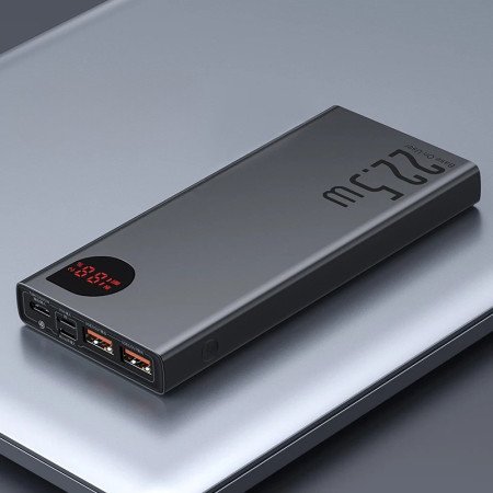 Baseus 20000mAh Power Bank: 22,5W Schnell aufladbares Typ C Ladegerät