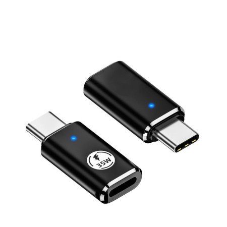 35W Typ C zu Blitz Adapter: LED-USB-C Schnelllade Konverter