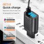 Uslion USB Ladegerät Stecker: 3A QC 3.0, 4-Port 48W Schnellladegerät