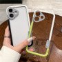 Kontrast Spleiß Farbe Hülle für iPhone 16/16 Pro Max Stoßfeste Abdeckung