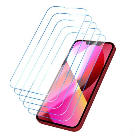 5 Stück Panzerglas für iPhone 16/15/14/13/12 Pro Max Mini – 9H Gehärtetes Glas