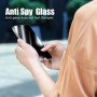 Panzerglas für iPhone 16 / 16 Pro Max Sichtschutz Anti-Spionage-Glas Full Cover