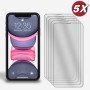 5er-Pack Display Glasfolie für iPhone 11 Panzerglas 9H Hartglas Schutzglas