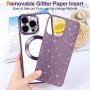 Hülle für iPhone 16/15 Pro Max MagSafe Glitter Bumper Cover mit Elektroplatte & Objektivschutz