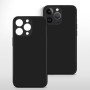 Hülle für iPhone 13 Pro Handy Hülle Kameraschutz Case Silikon Cover Schwarz