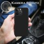 Hülle für iPhone 13 Pro Handy Hülle Kameraschutz Case Silikon Cover Schwarz