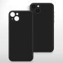 Hülle für iPhone 14 Handy Hülle Kameraschutz Case Silikon Cover Bumper Schwarz