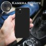 Hülle für iPhone 14 Handy Hülle Kameraschutz Case Silikon Cover Bumper Schwarz