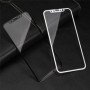 5D Schutzglas für iPhone X / Xs Vollabdeckung Panzerfolie Echt Glas 9H - Weiss